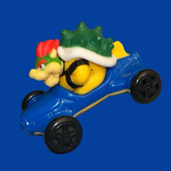 MARIO KART NINTENDO McDonalds Happy Meal Toys Bowser, Princess Peach, Toad B18 - Picture 5 of 6
